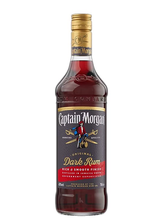 Captain Morgan Dark Rum - Rom maturat în butoaie | King.ro