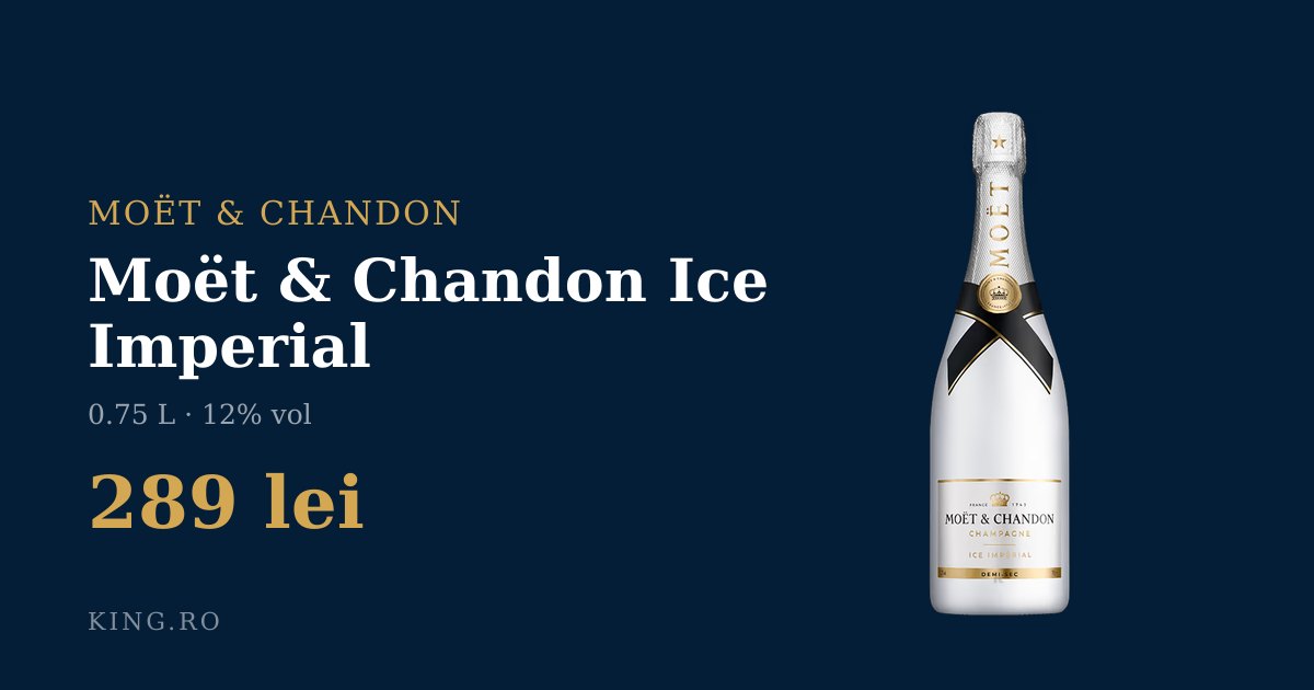Moët & Chandon Ice Imperial - 0.75 L | King.ro
