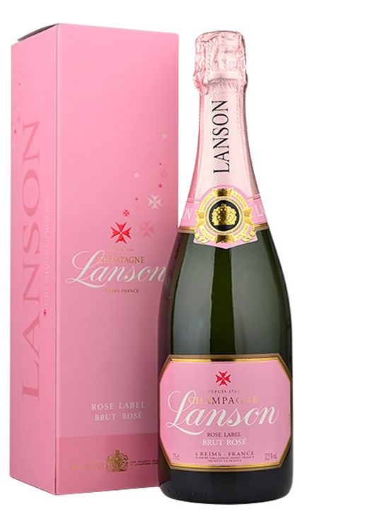 Lanson Rose Label Gift Box