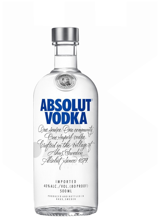 Absolut Vodka Blue 0.5L