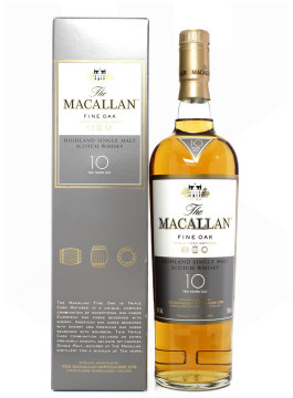 Macallan 10 YO Fine Oak box