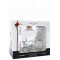 CRYSTAL HEAD VODKA + 4 SHOT GLASS GIFT